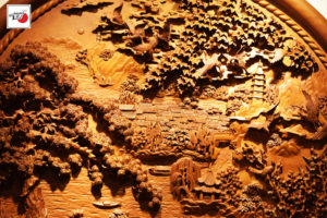 Tranh gỗ cao cấp sơn thuỷ hữu tình